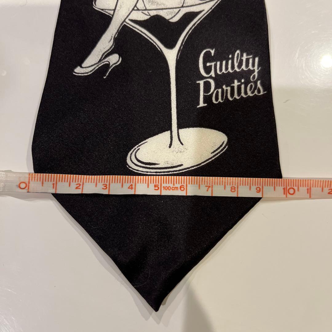 ワコマリア　Guilty Parties ブラック ネクタイ