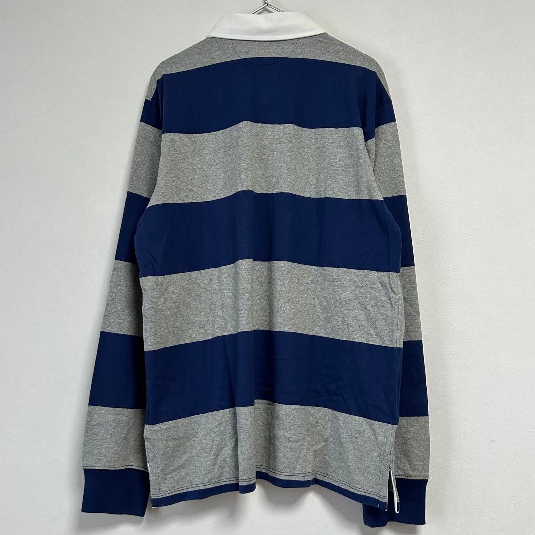 新品 90s POLO Ralph Lauren ラガーシャツ 太ボーダー