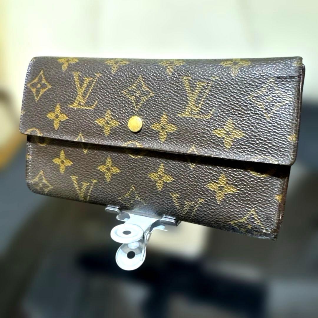 ⑥☆優良品♪モノグラム 三つ折り長財布