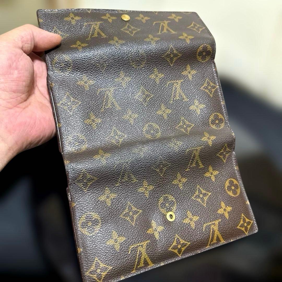 ⑥☆優良品♪モノグラム 三つ折り長財布