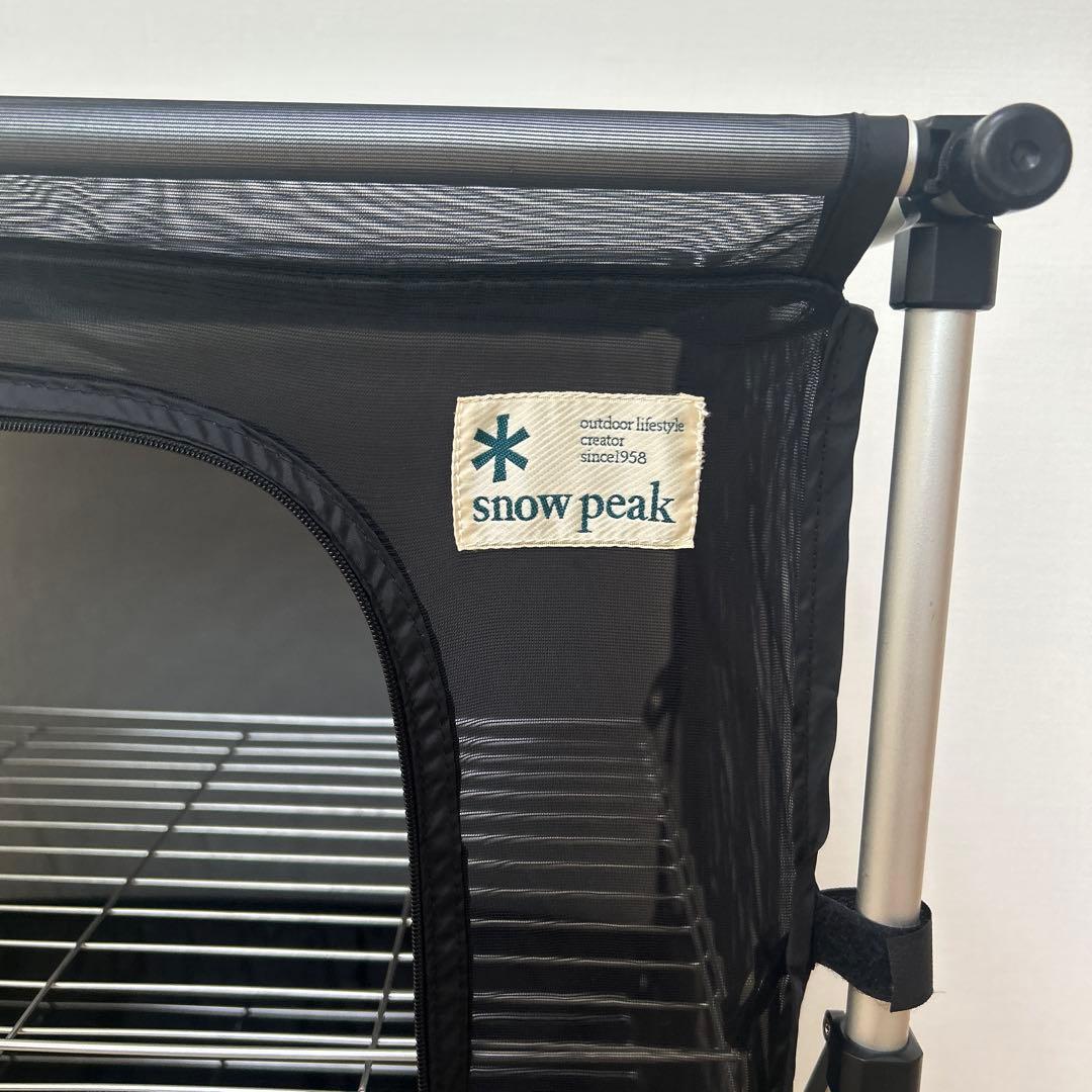  peak スノーピーク　ネットラックスタンド　美品