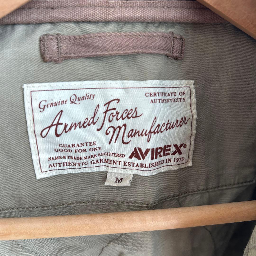 【新品、タグ付き】AVIREXイージーステンシルジャケット ミリタリーブルゾン