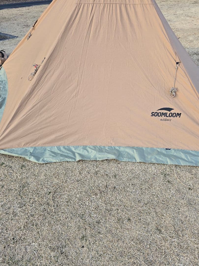 SOOMLOOM　スームルーム　TC　ワンポールテント　HAPI 2P