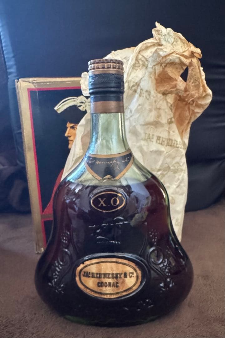古酒　ヘネシーXO ブランデー 700ml グリーンボトル　未開栓　税関スタンプ