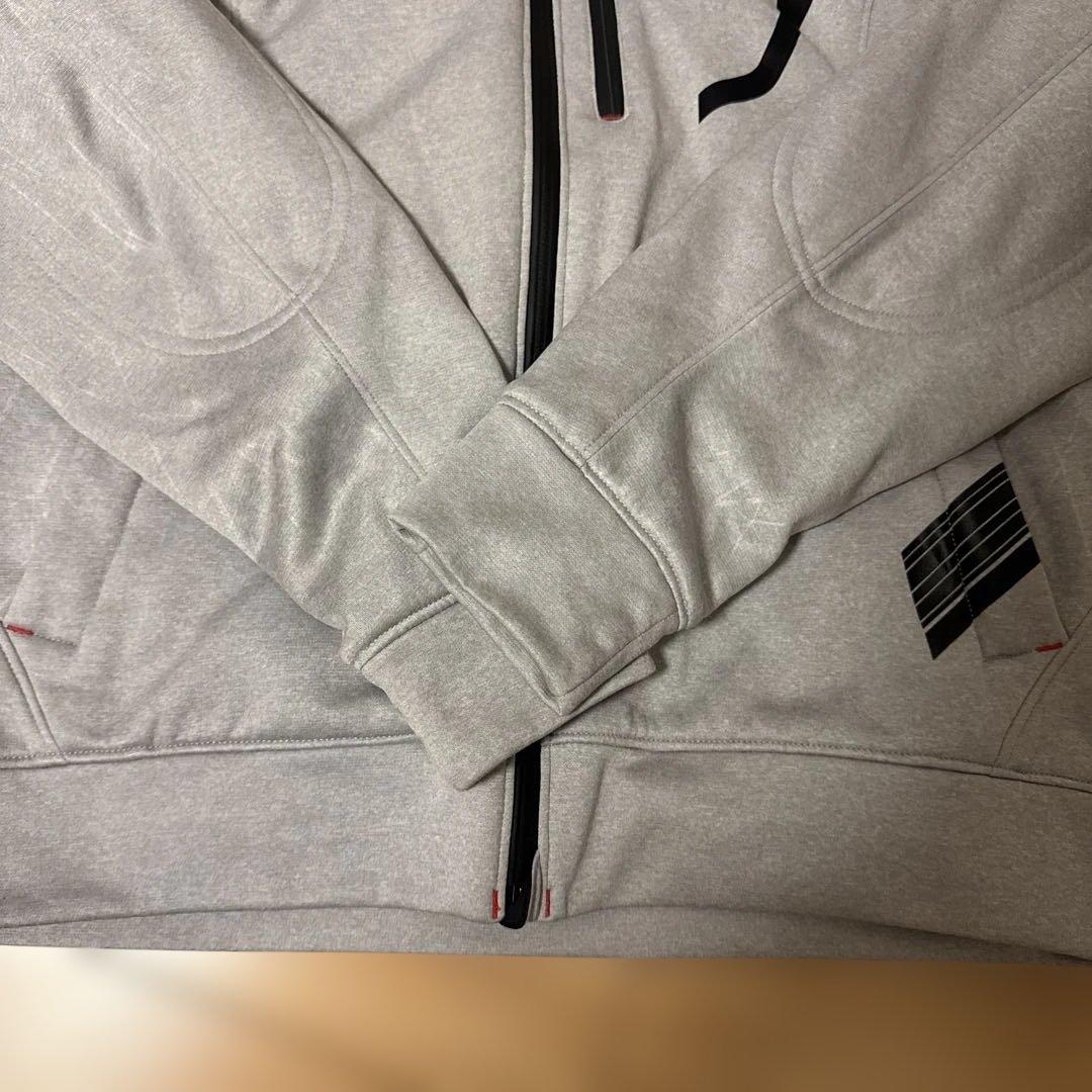 KUSHITANI フード付きジャケット LL グレー　ベクトルジャケット