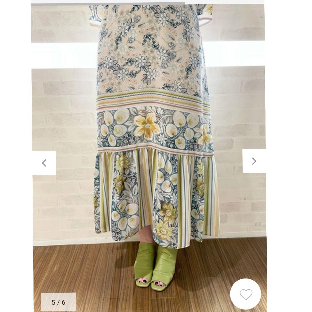 新品✨グレースコンチネンタル✨サラサフラワーワンピース