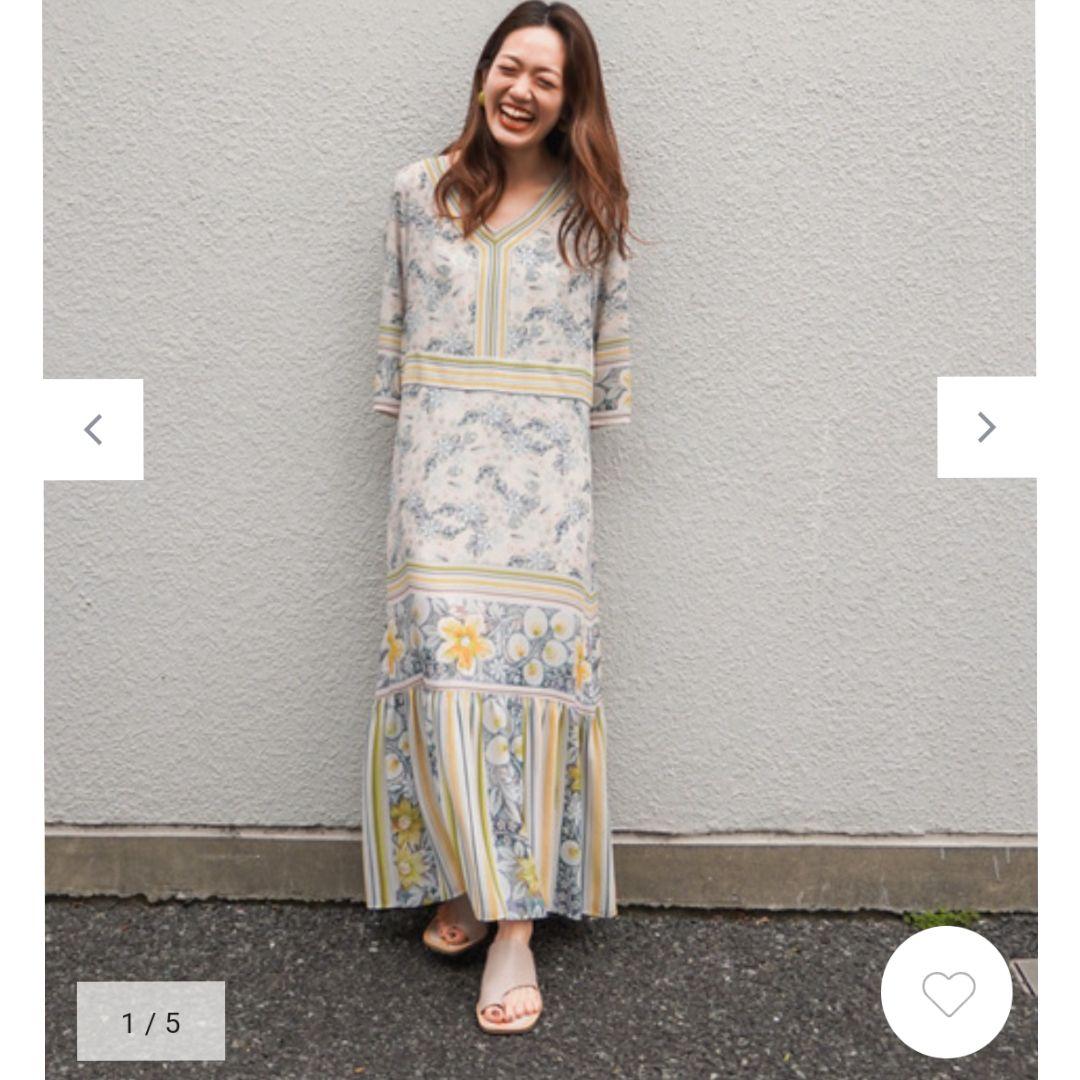 新品✨グレースコンチネンタル✨サラサフラワーワンピース