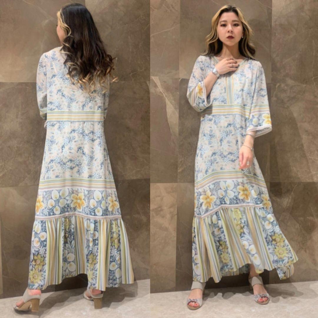 新品✨グレースコンチネンタル✨サラサフラワーワンピース