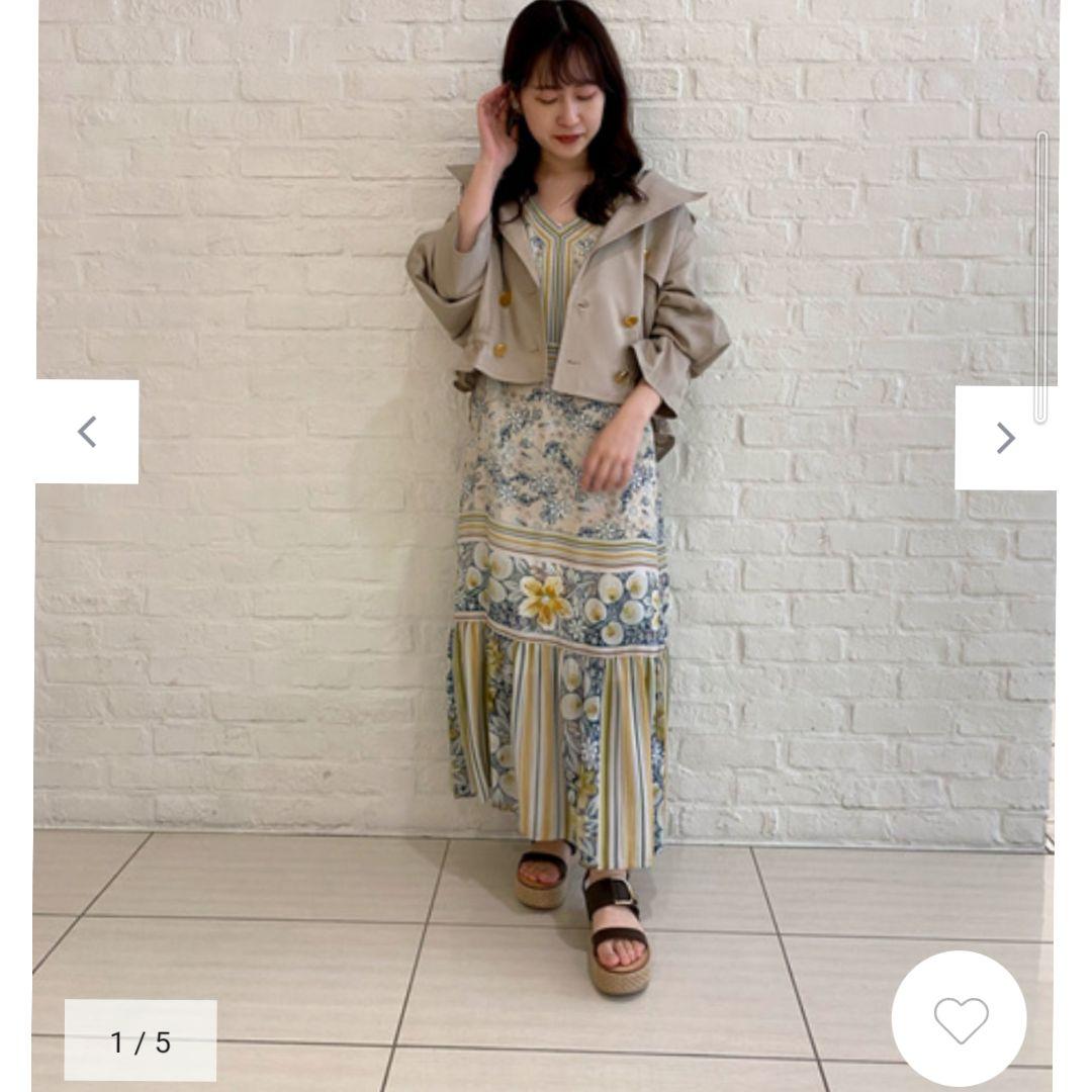 新品✨グレースコンチネンタル✨サラサフラワーワンピース