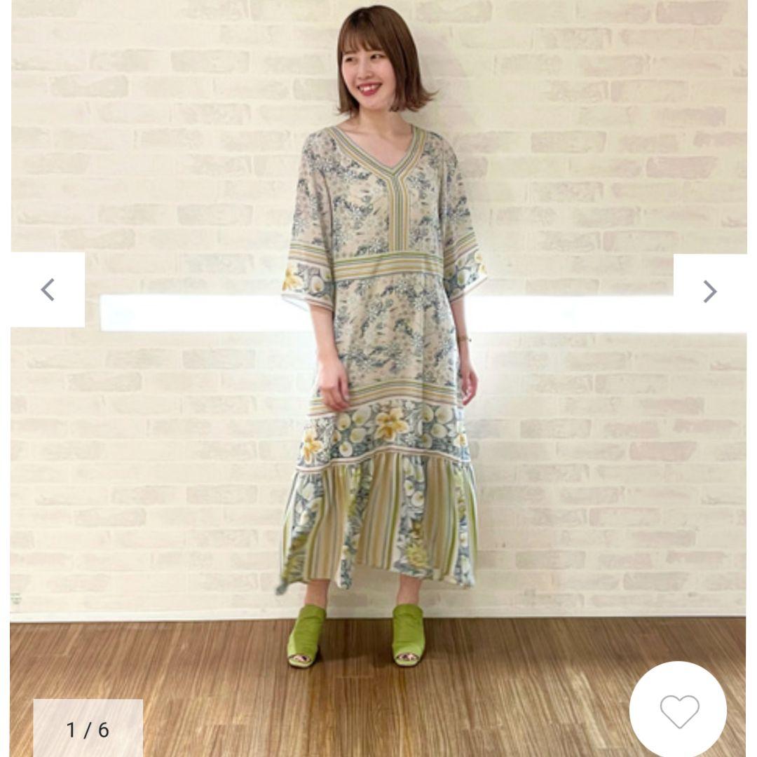 新品✨グレースコンチネンタル✨サラサフラワーワンピース