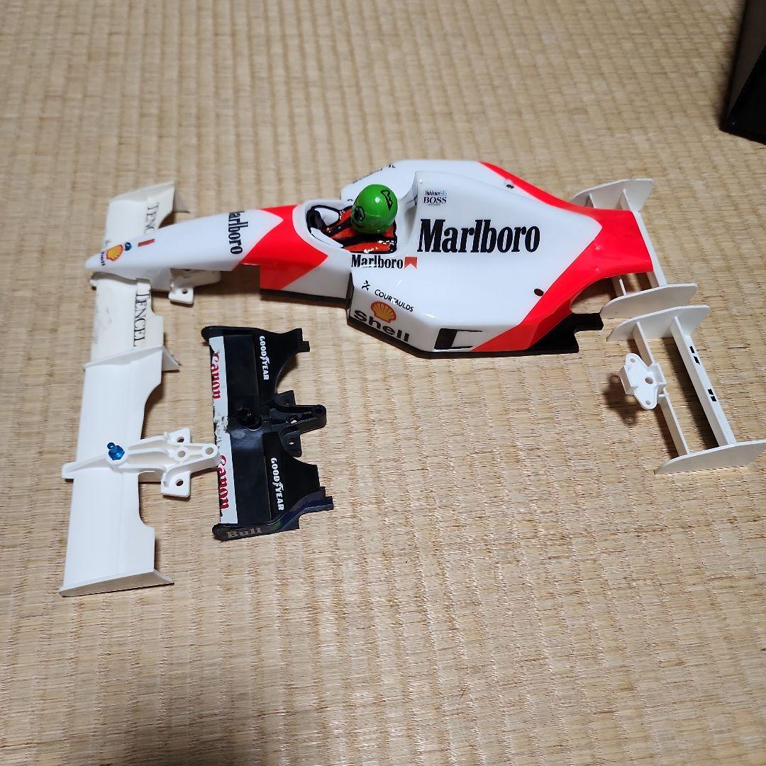 タミヤF103アニバーサリー(ジャンク)とパーツ色々　エセマクラーレンボディ付