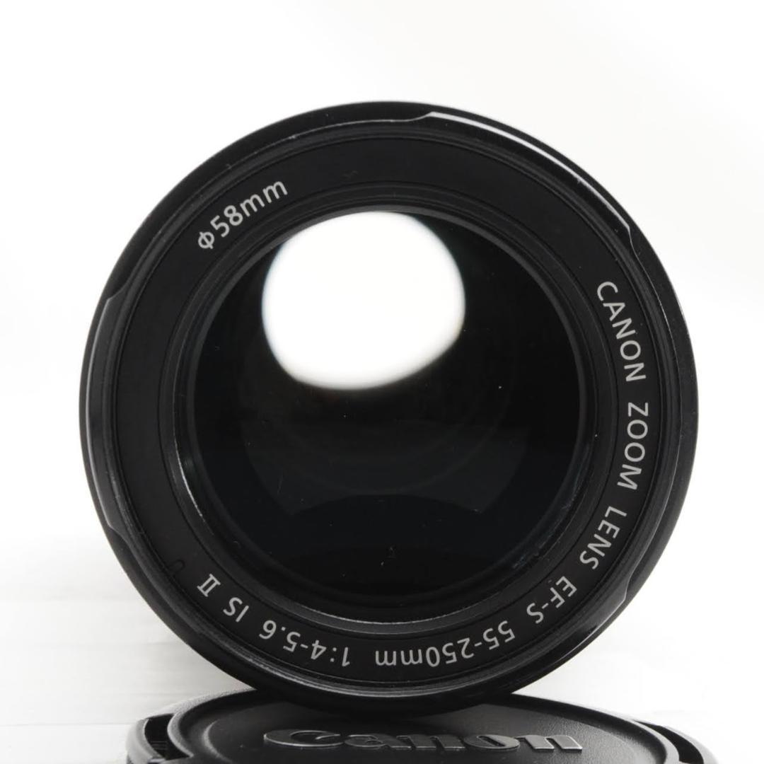 【最大1000円引】Canon 55-250mm IS ⅱ❤️望遠・手振れ