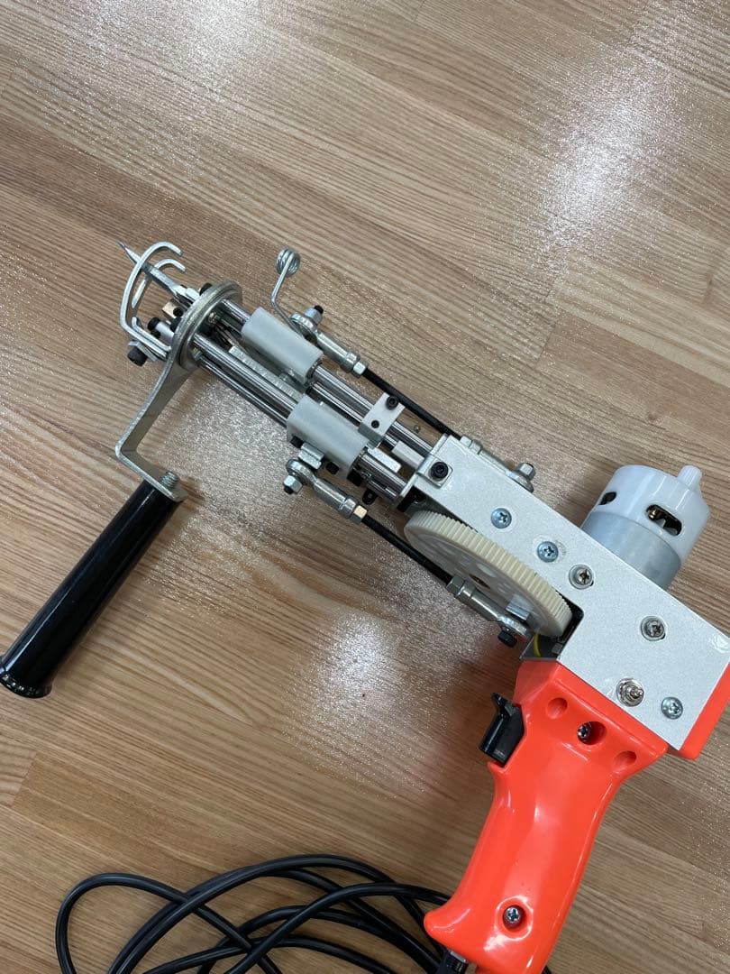 タフティングガン カットパイル オレンジ