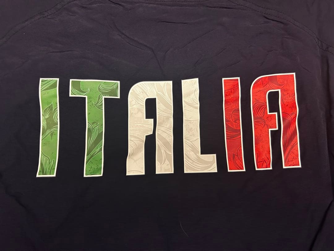 【新品未使用】ラグビー　イタリア代表　ウォームアップジャケット L