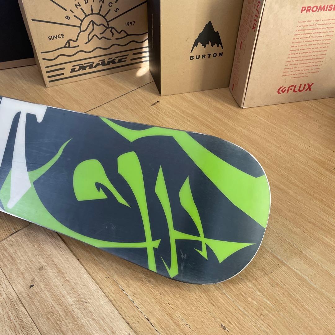 眞空雪板等×PRO　バインディング付スノーボードセット　侍153.5㎝