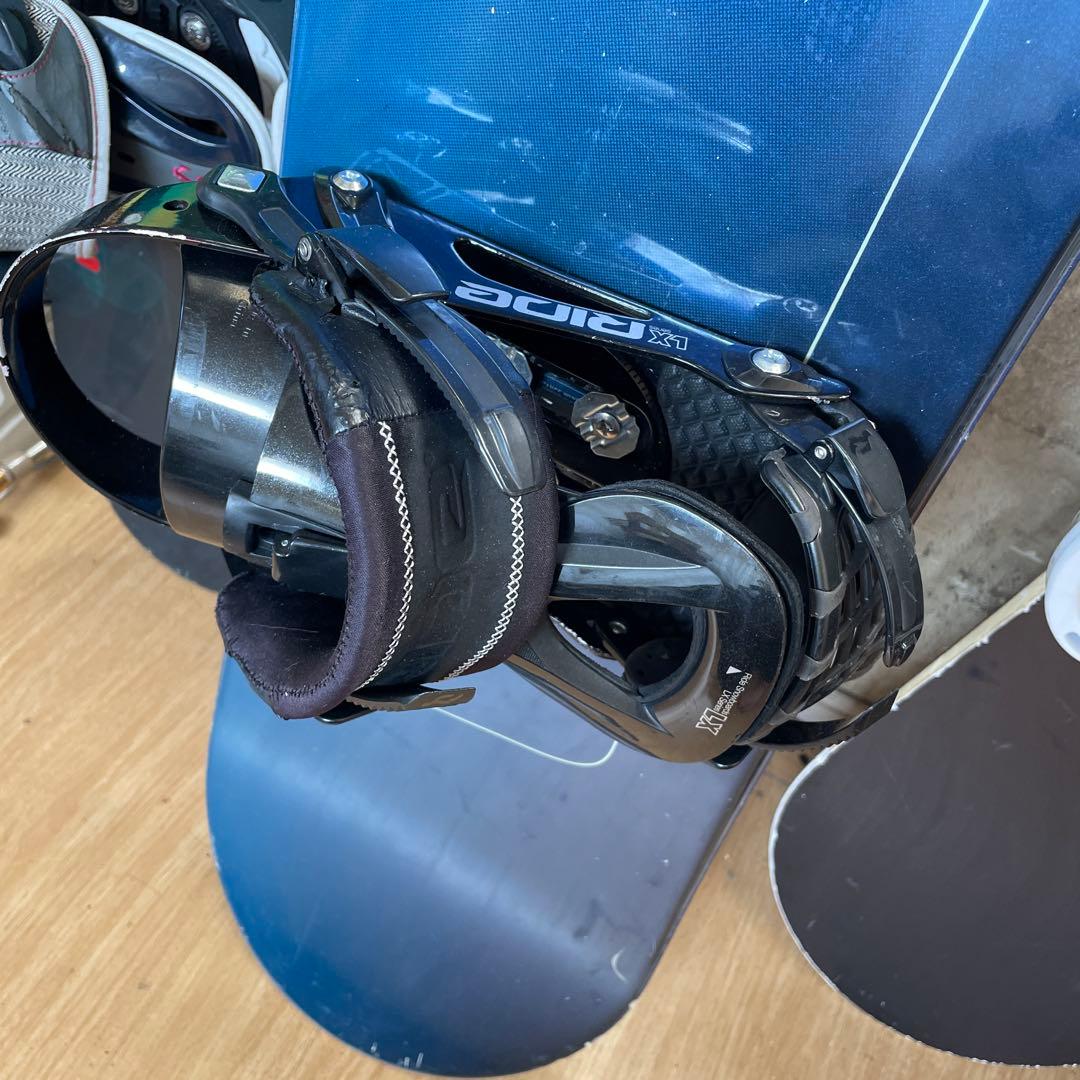 眞空雪板等×PRO　バインディング付スノーボードセット　侍153.5㎝