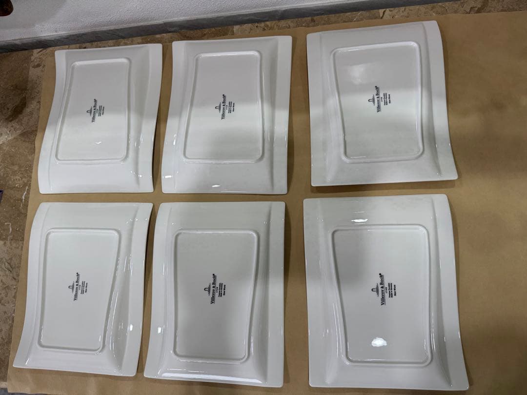 【未使用　極美品】Villeroy&Boch New Wave 6枚