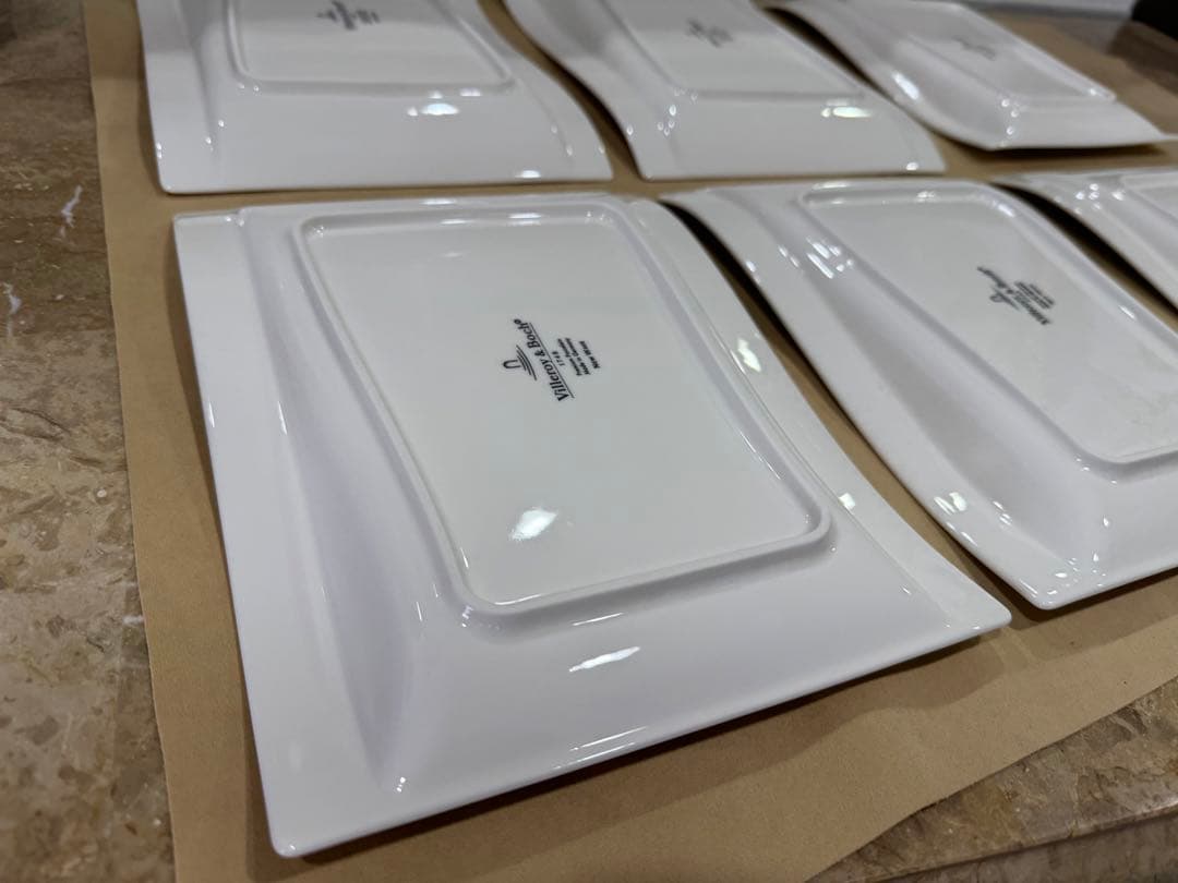 【未使用　極美品】Villeroy&Boch New Wave 6枚