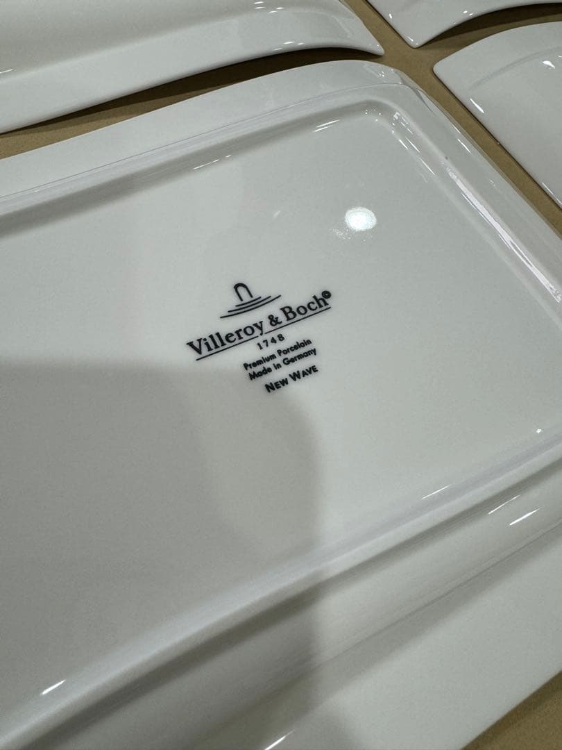 【未使用　極美品】Villeroy&Boch New Wave 6枚