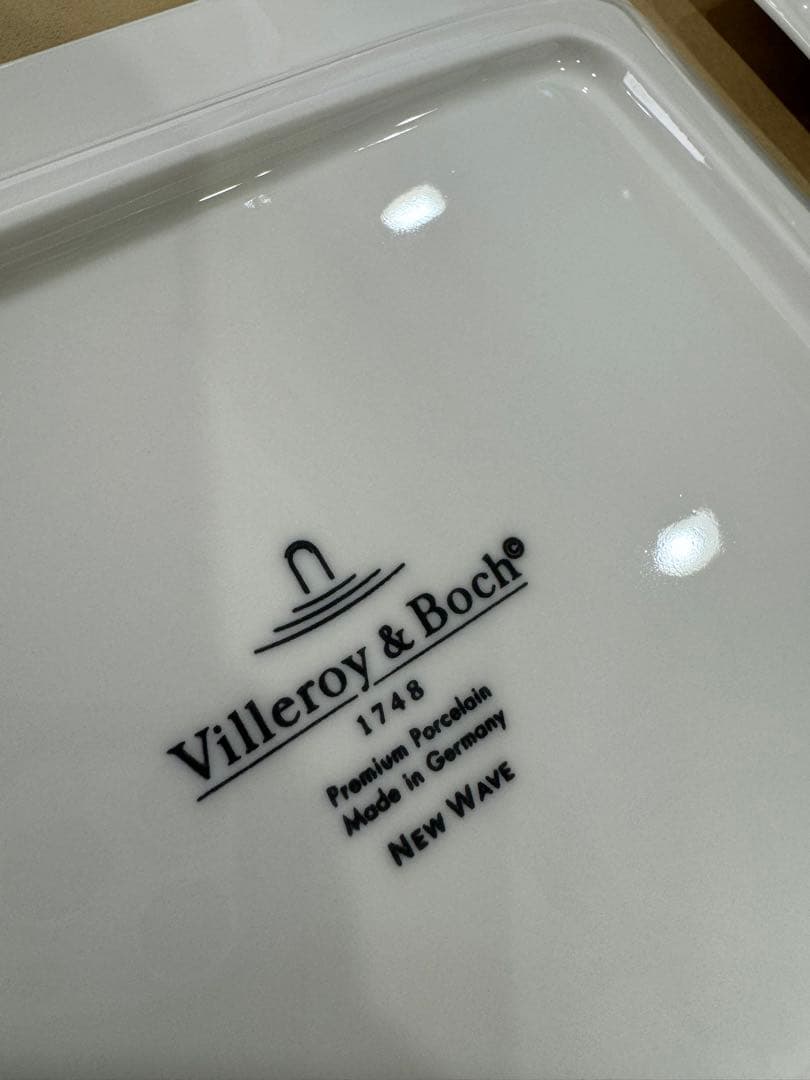 【未使用　極美品】Villeroy&Boch New Wave 6枚