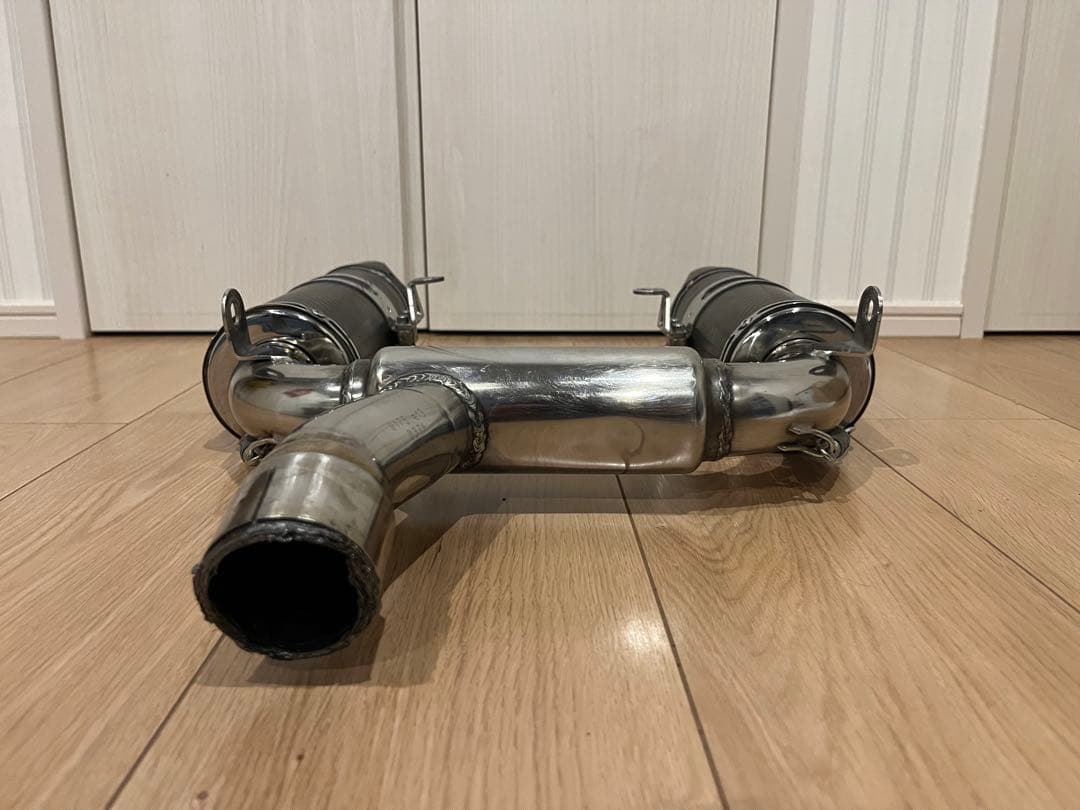 GSR400 デビルマフラー　カーボン　devil スリップオン