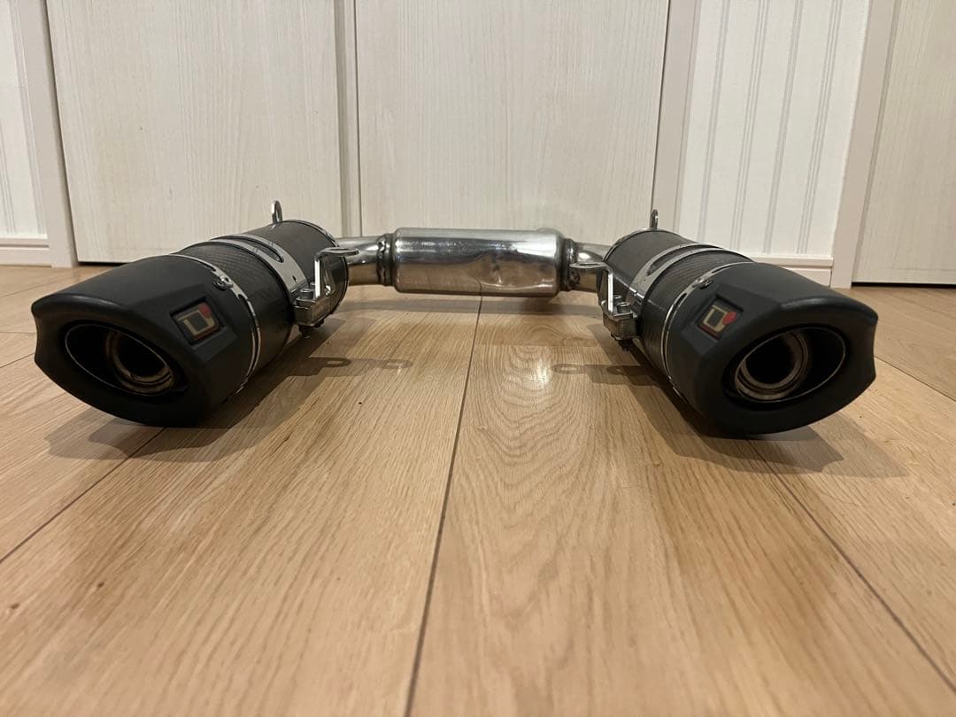 GSR400 デビルマフラー　カーボン　devil スリップオン