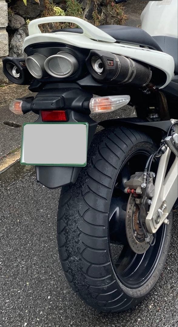 GSR400 デビルマフラー　カーボン　devil スリップオン