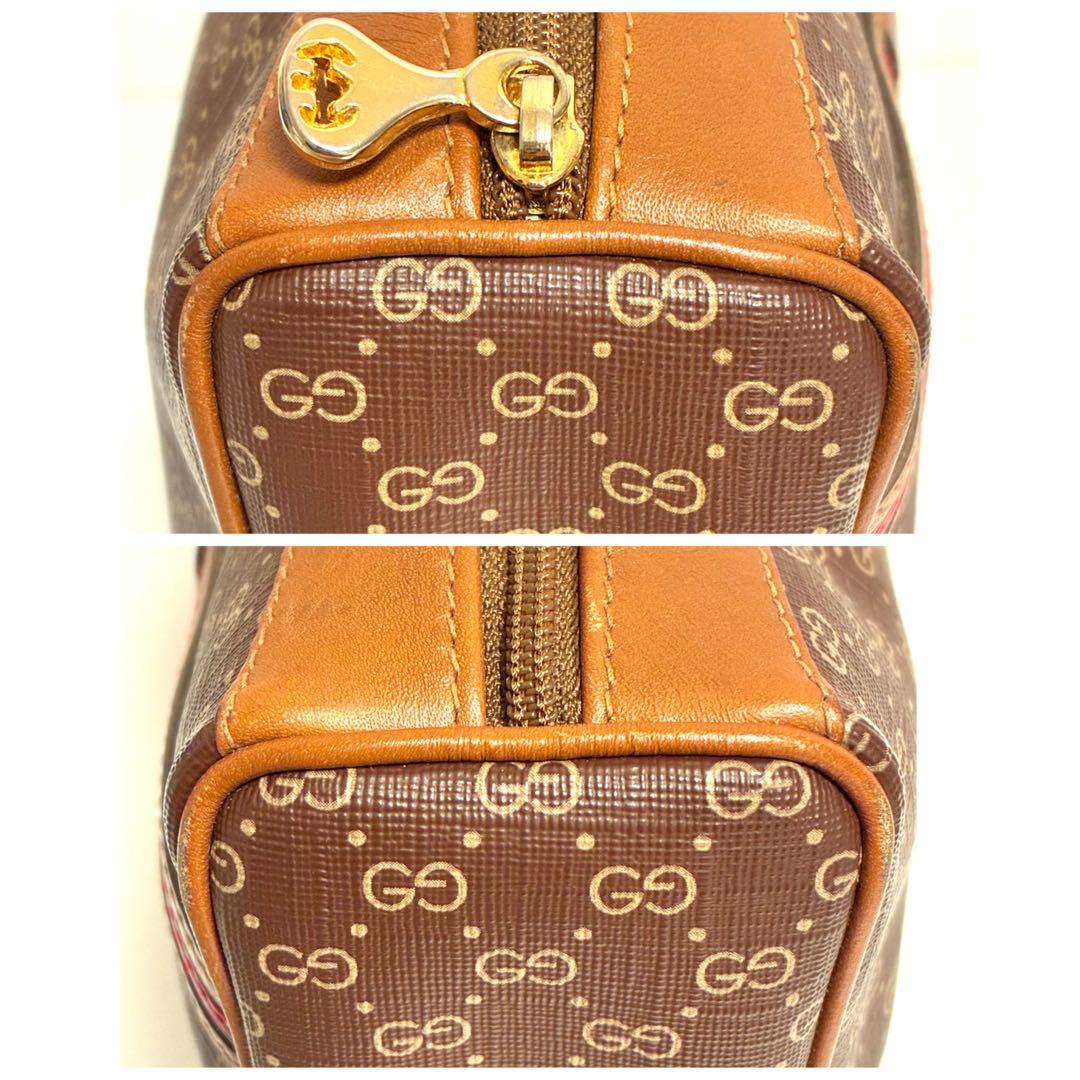 Gucci クラッチバック　オールドグッチ　シェリーライン　GGプラス