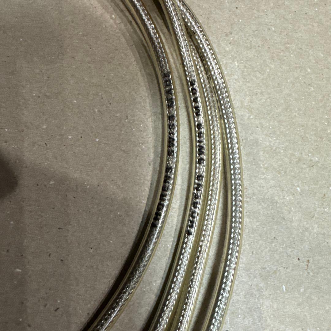 RITAO CHAN専用THORENS トーレンス 銀メッキ RCAケーブル 。