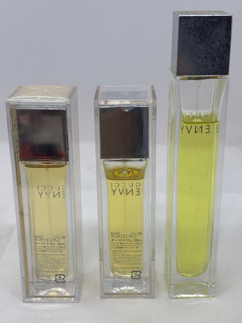 GUCCI ENVY 香水 3本セット