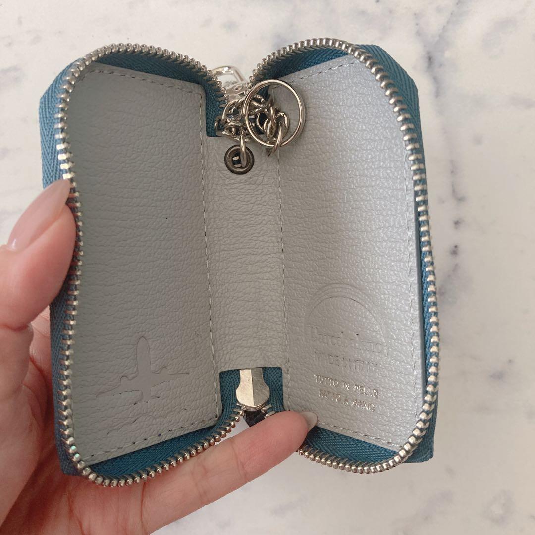 新品☆ANA&ラルコバレーノ　スマートキーケース　ブルー