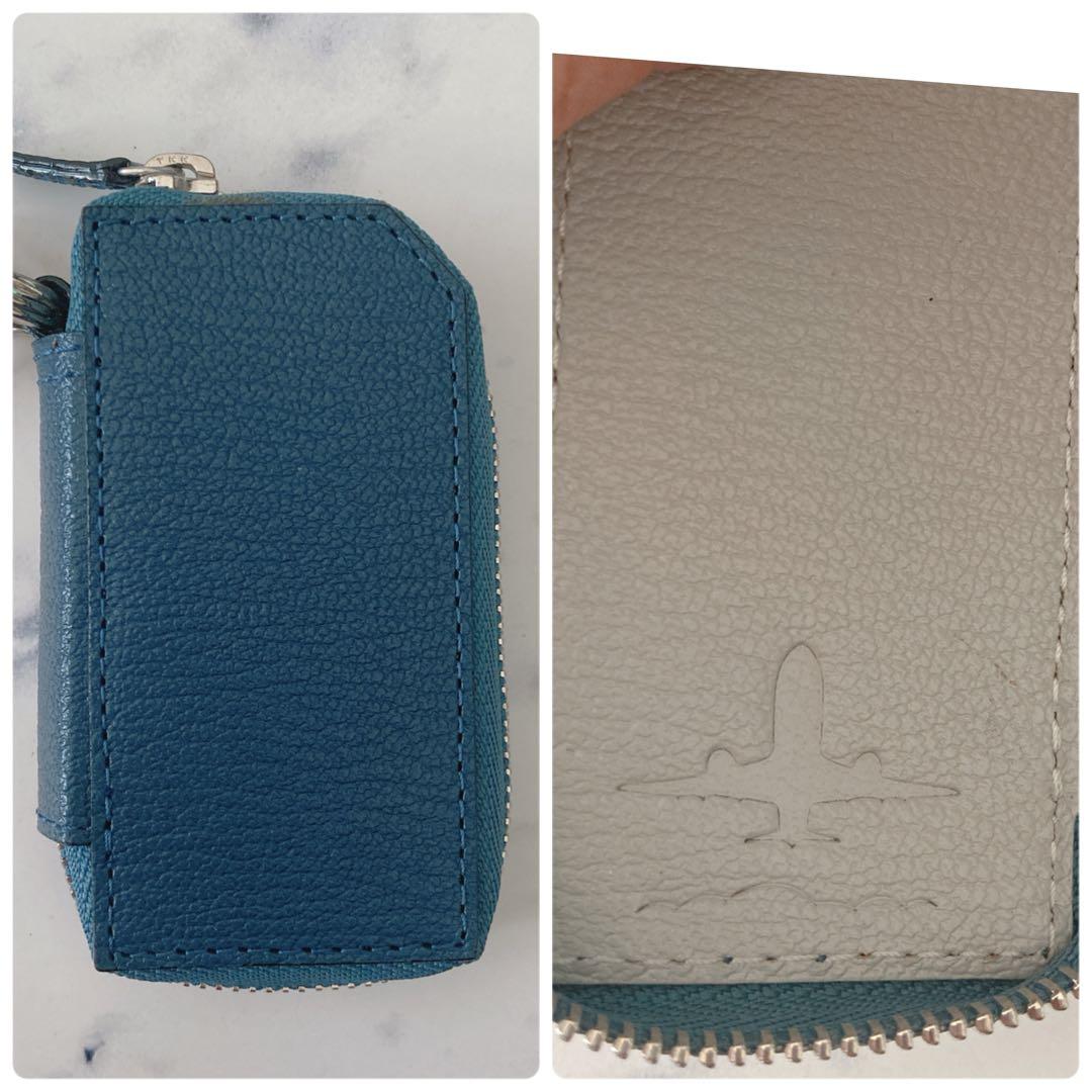 新品☆ANA&ラルコバレーノ　スマートキーケース　ブルー