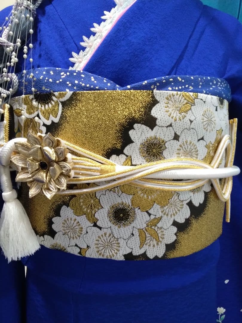 振袖フルセット、鈴乃屋、成人式、重ね衿、帯揚げ帯締め、西陣袋帯、襦袢、ガード加工