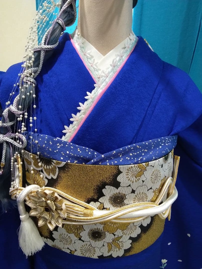 振袖フルセット、鈴乃屋、成人式、重ね衿、帯揚げ帯締め、西陣袋帯、襦袢、ガード加工