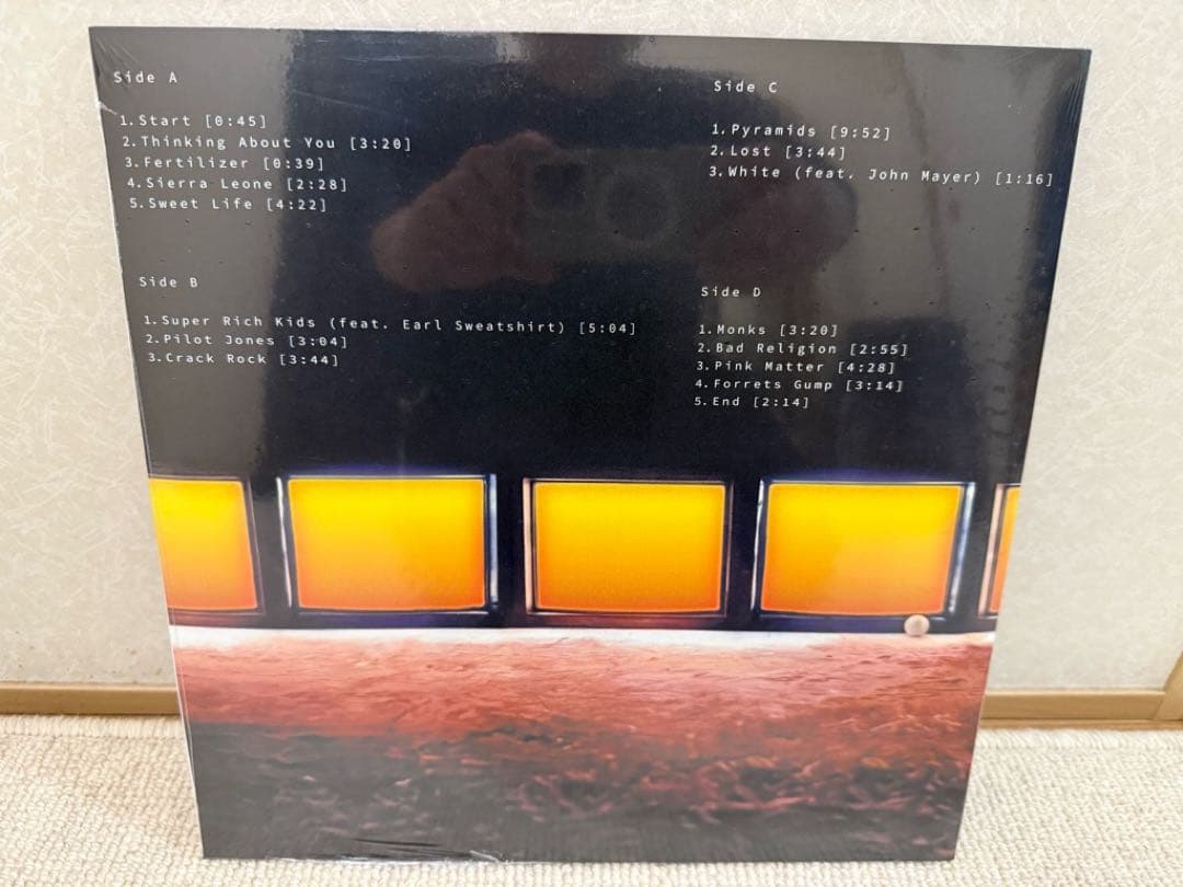 Frank Ocean channel ORANGE レコード