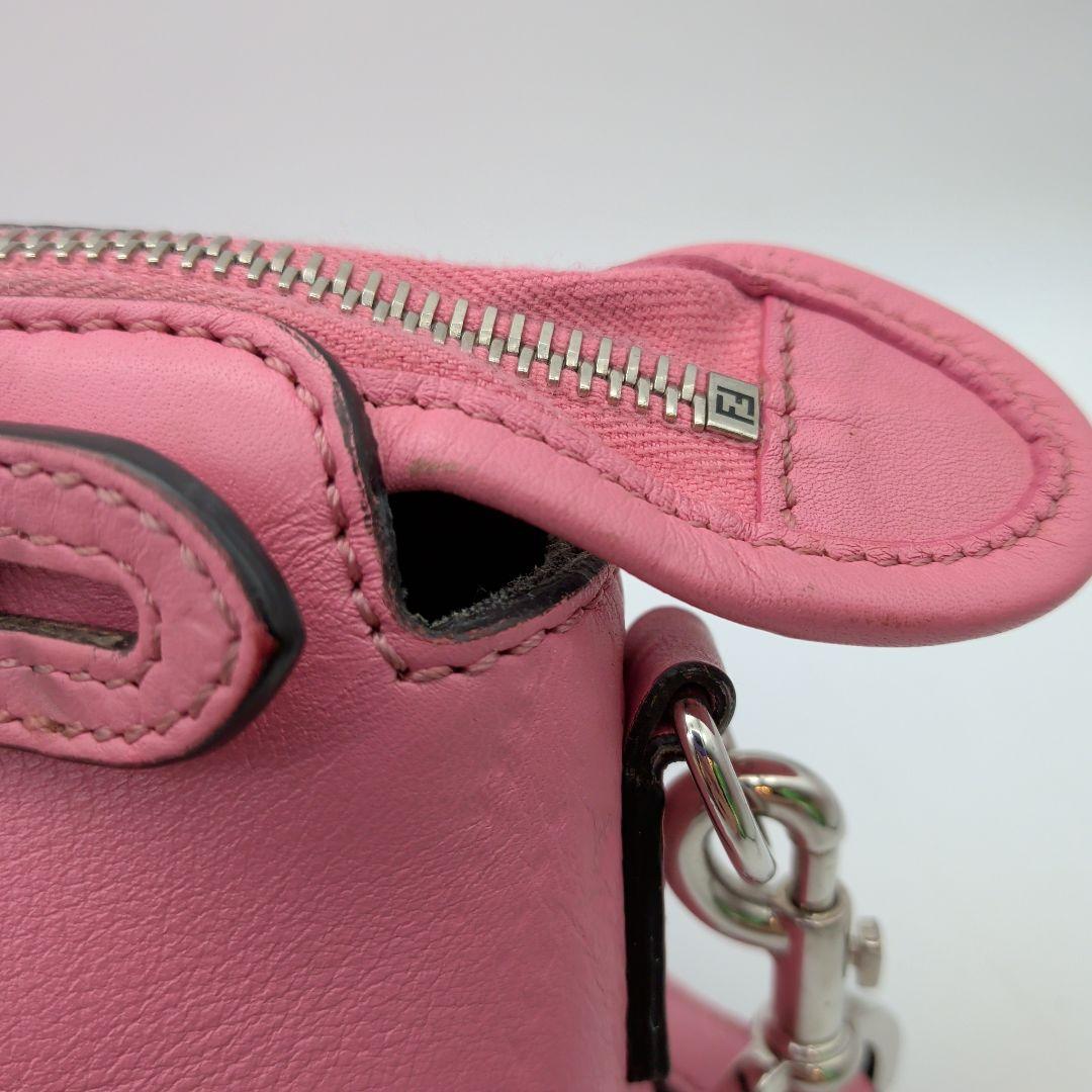 【正規品】FENDI ROMA By The Way ピンク ショルダーバッグ
