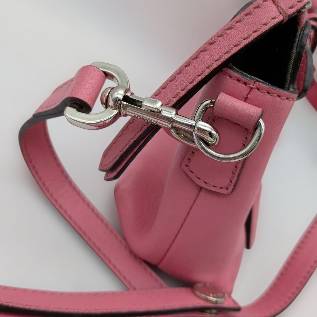 【正規品】FENDI ROMA By The Way ピンク ショルダーバッグ