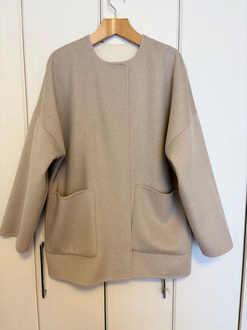 Demi-Luxe BEAMS ウールリバーシブルコート