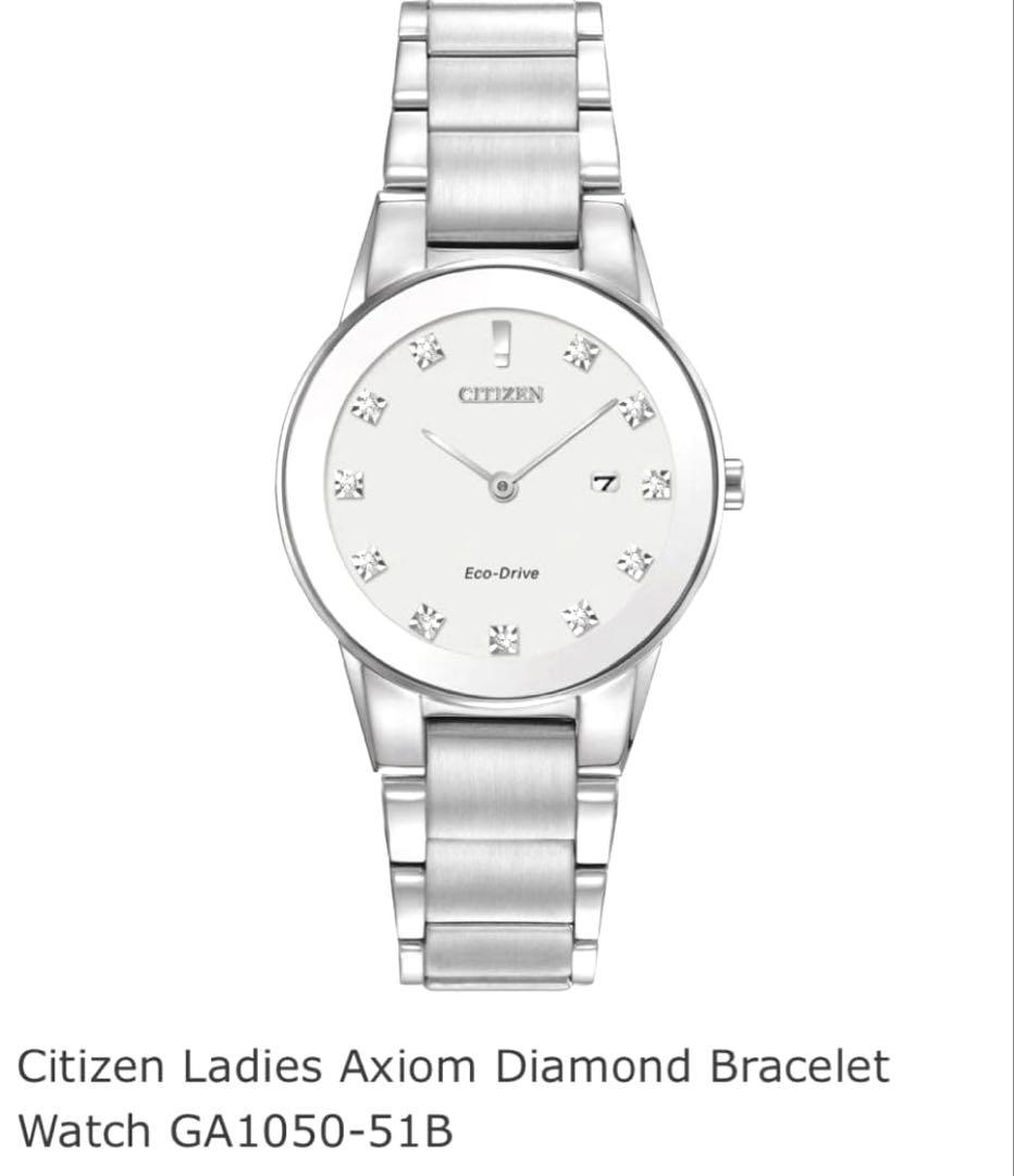 シチズンCitizen Axiom Diamond Bracelet Watch