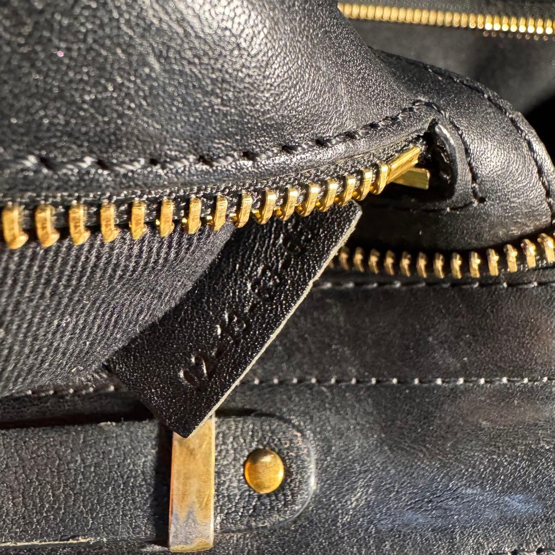 Chloe クロエ トート ショルダー バッグ 本革 ブラック 2way アリス