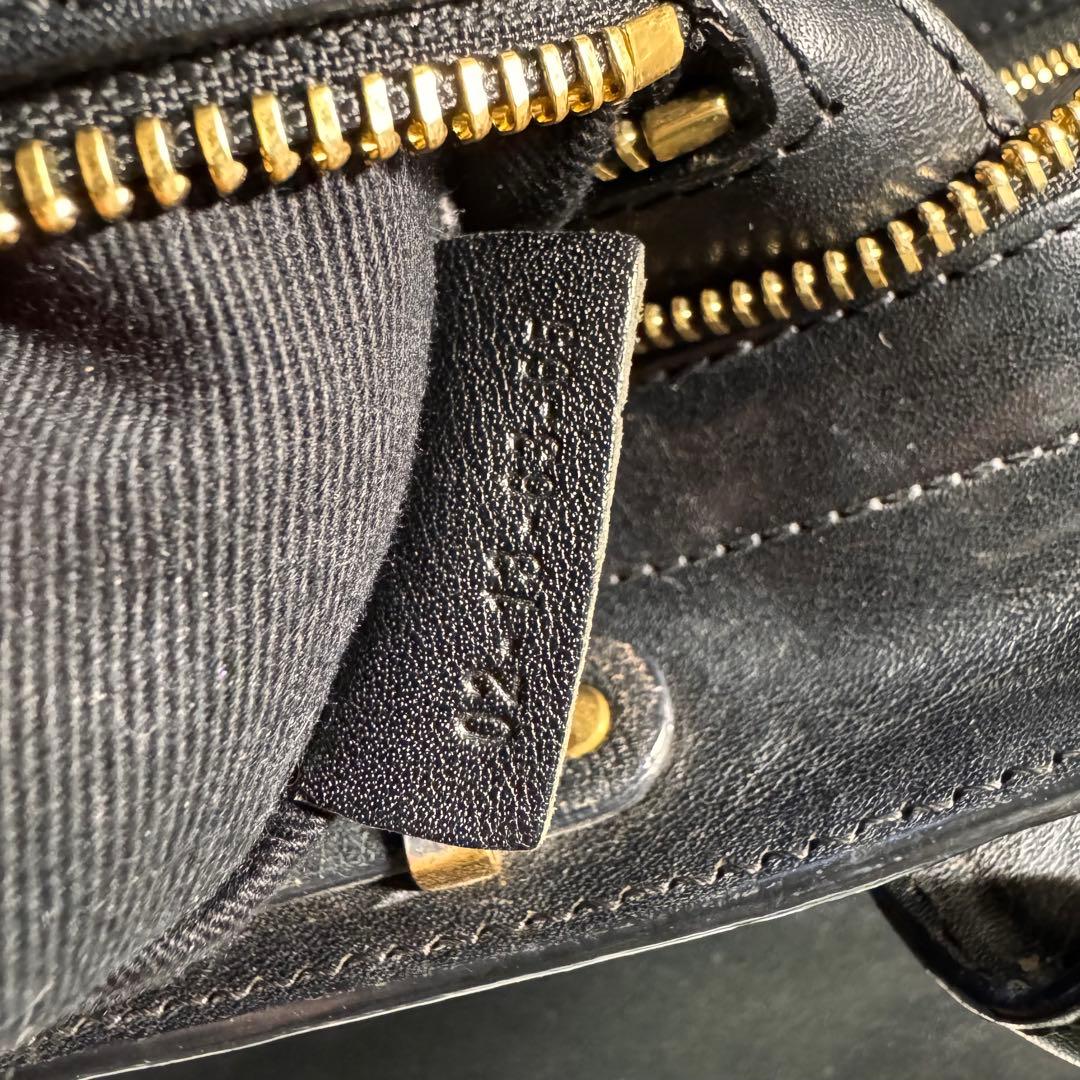 Chloe クロエ トート ショルダー バッグ 本革 ブラック 2way アリス