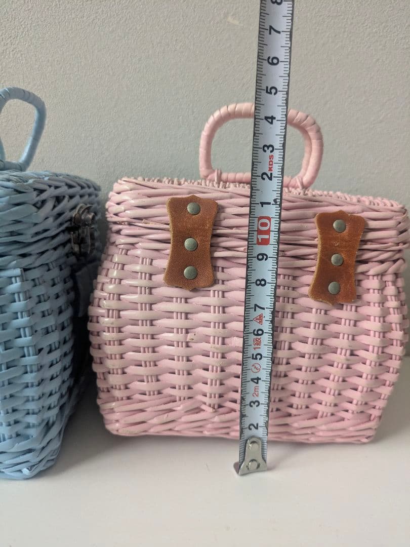 ミニバスケット 籠 昭和レトロ カゴ