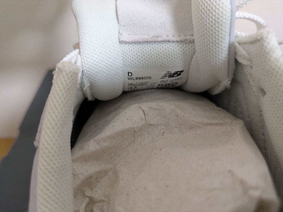 新品　New Balance wl996cl2 グレー スニーカー