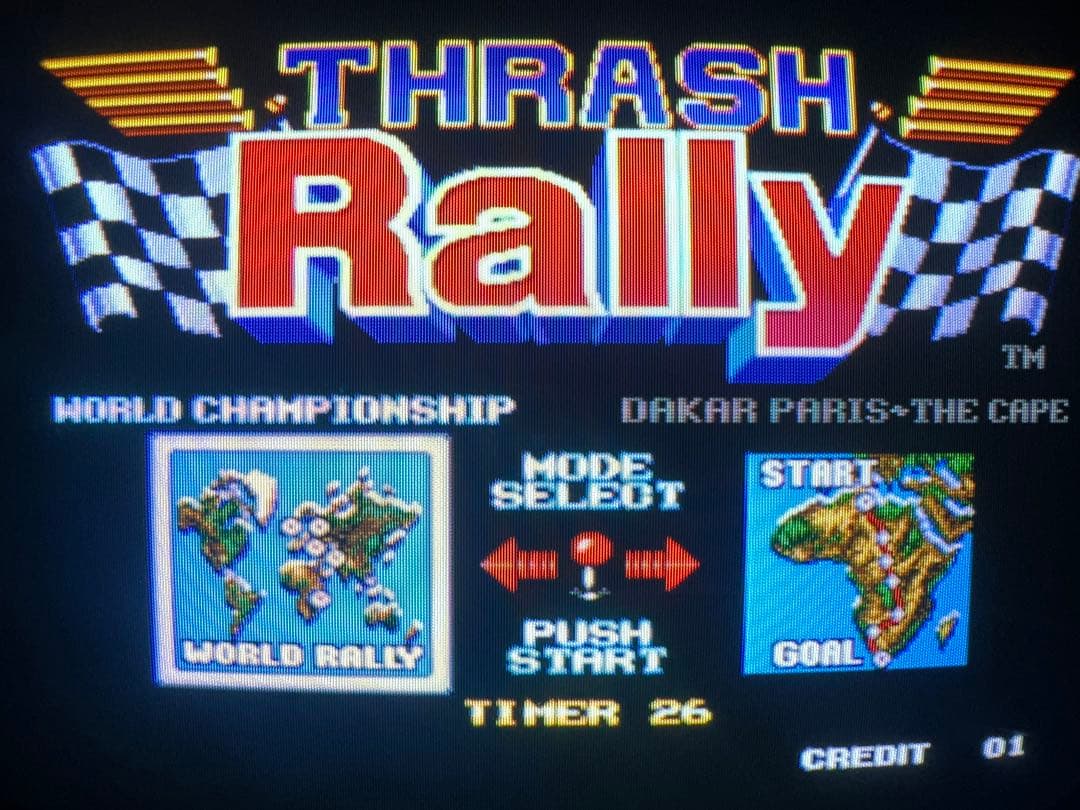 SNKMVSスラッシュラリーカセットです