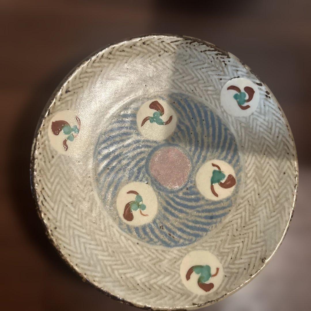 人間国宝　島岡達三　益子焼　組皿6枚