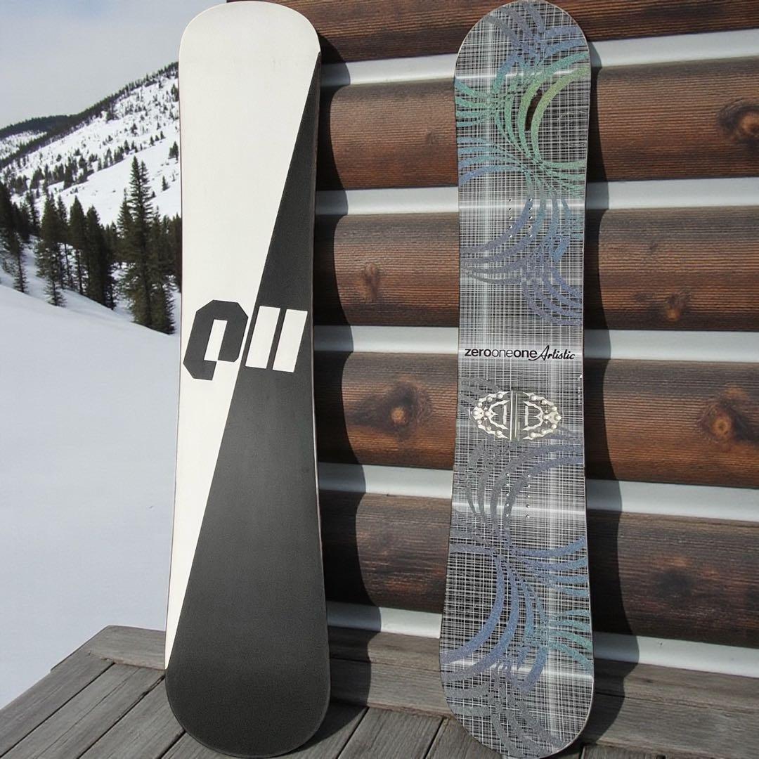 011 ZERO ONE ONE Artistic 156cm スノーボード