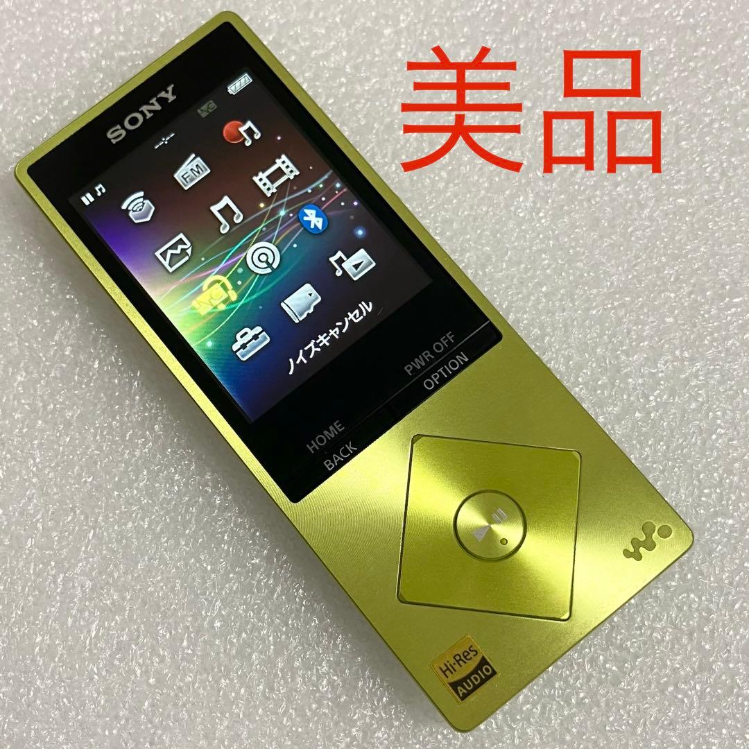 【美品　バッテリー良好】　ソニー　ウォークマン　NW-A25 16GB ライム