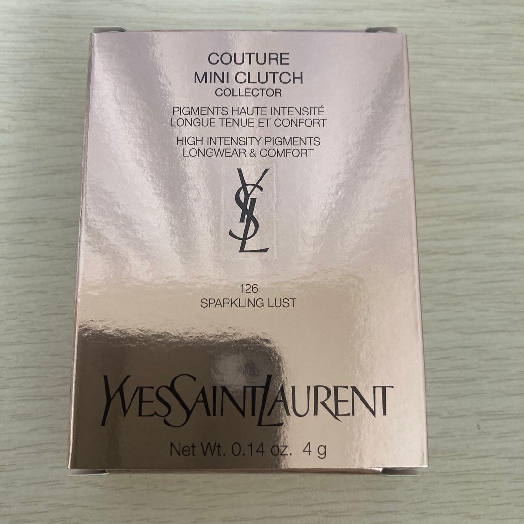 YSL クチュール ミニ クラッチ　No.126 スパークリング ラスト