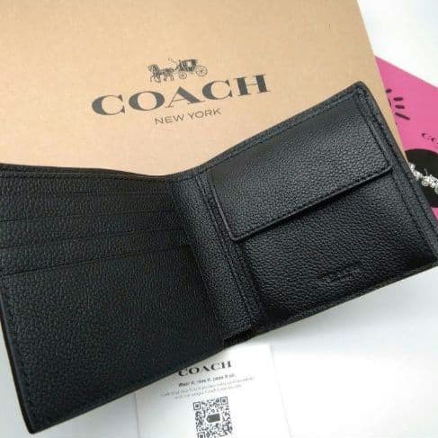 新品　本日特別価格　COACH　折り財布　メンズ