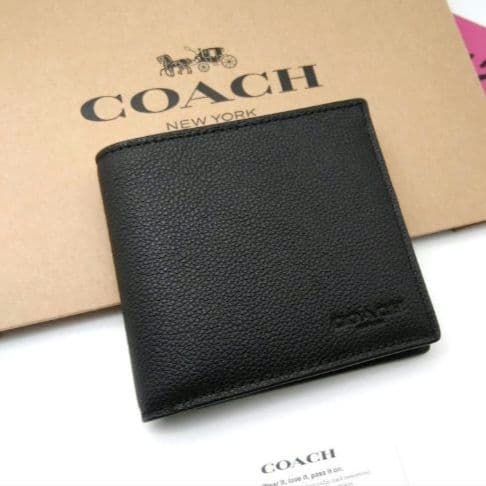 新品　本日特別価格　COACH　折り財布　メンズ